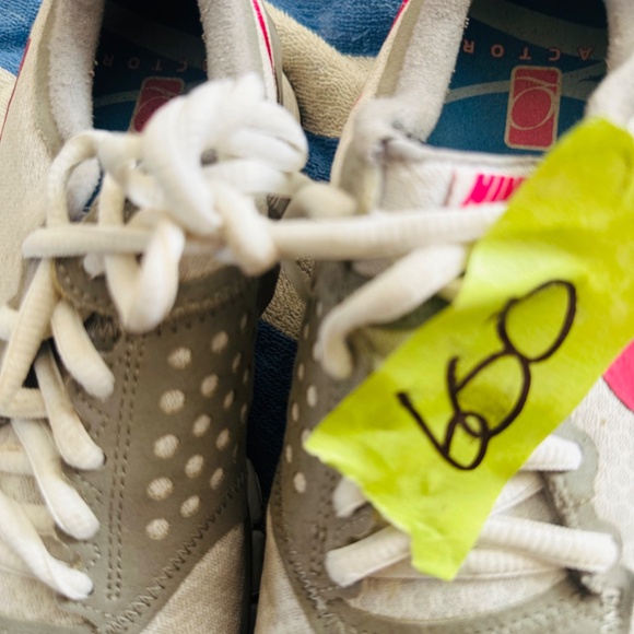 Nike Free 5.0 Women's, Size 6, Ohio State Buckeye, Gray and Pink - Picture 7 of 11